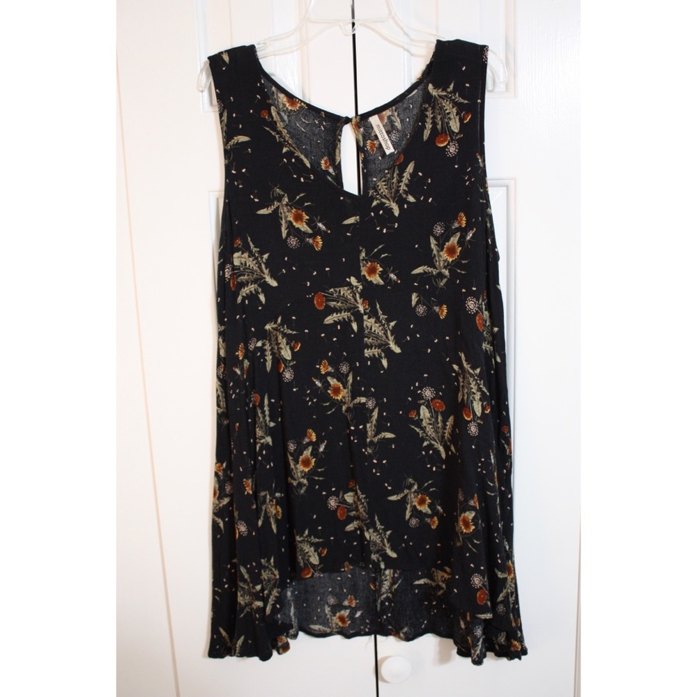 Mittoshop Navy Sunflower Top